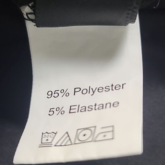 Shein Curve Black Top with Sheer Lace Neckline, Size 4XL - Picture 8 of 8